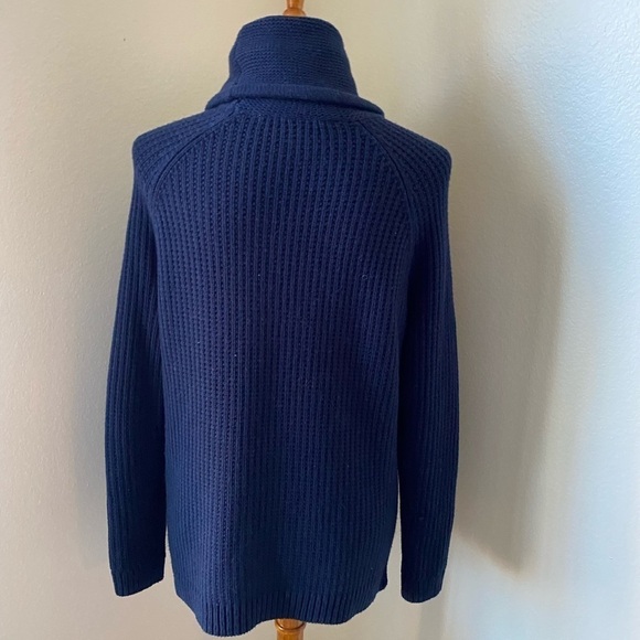 Athleta Borealis Cowl Neck Chunky Knit Sweater - Picture 5 of 9